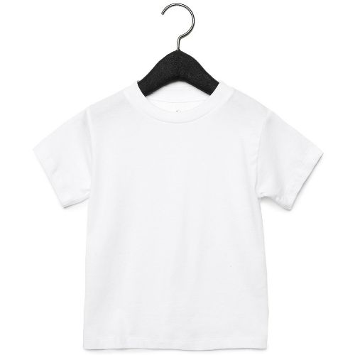 Bella Canvas Toddler Jersey Short Sleeve Tee White